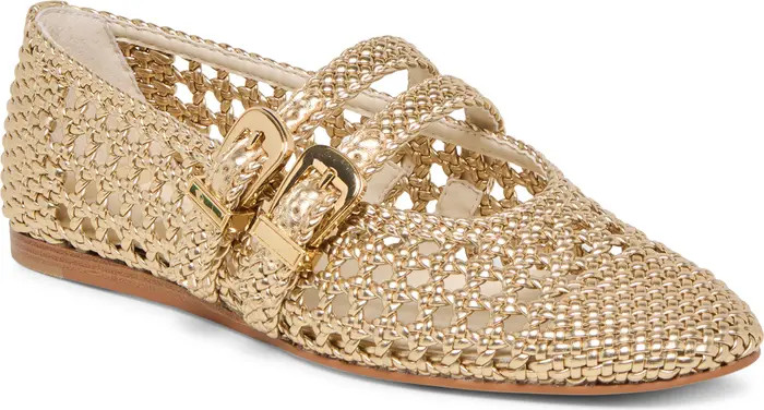 Baylee Woven Mary Jane Flat (Women) | Nordstrom