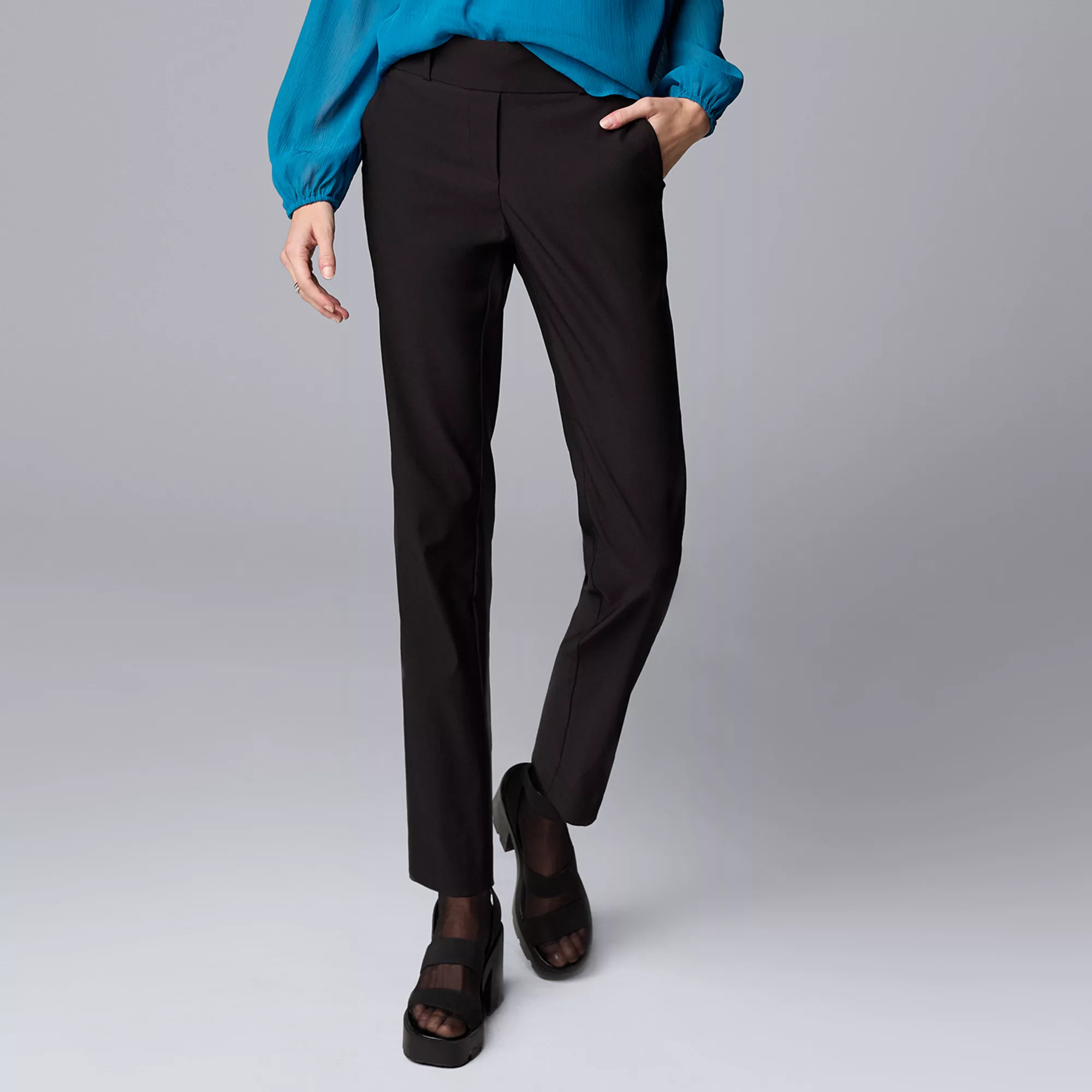 Women's Simply Vera Vera Wang Simply Modern Ankle Pants | Kohl's