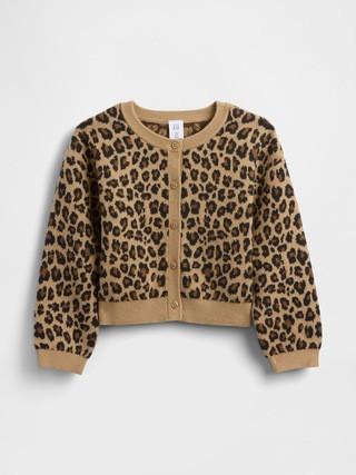 Baby & Toddler Leopard Cardigan Sweater | Gap (US)
