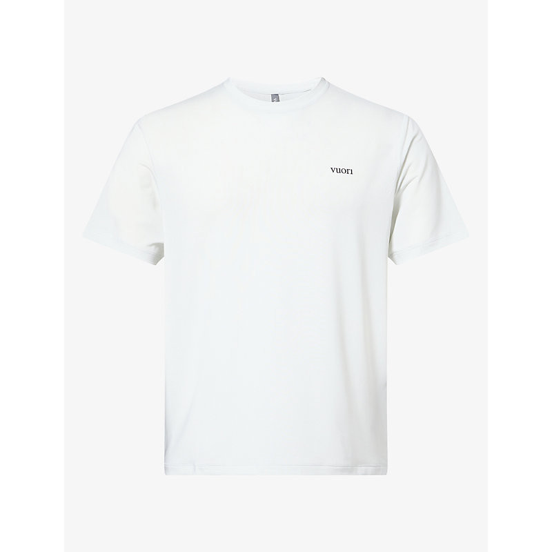 Vuori Mens Breeze Viewpoint Perform Stretch-Jersey T-Shirt L | Selfridges