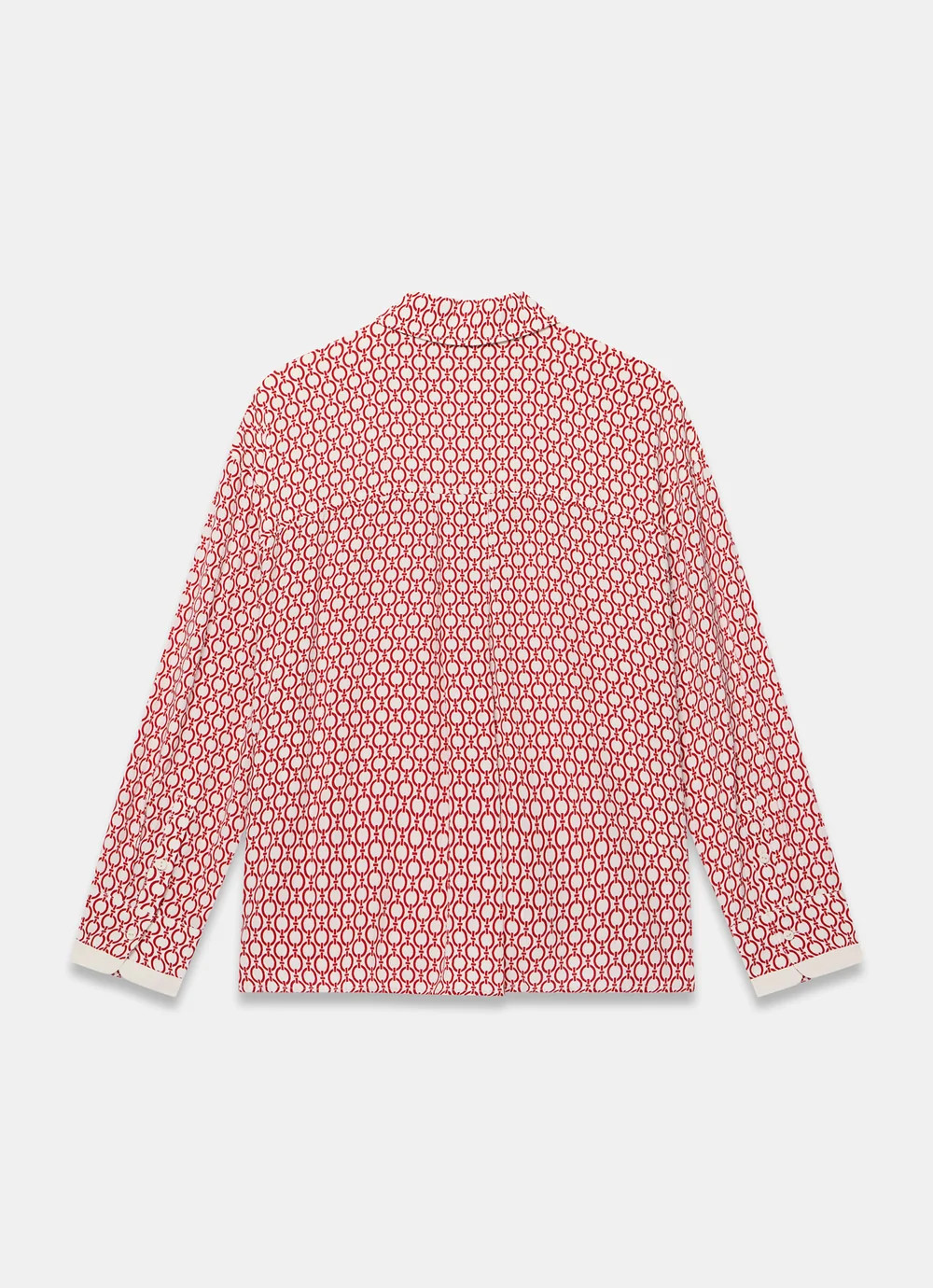 Red Geo Print Shirt | Mint Velvet - US