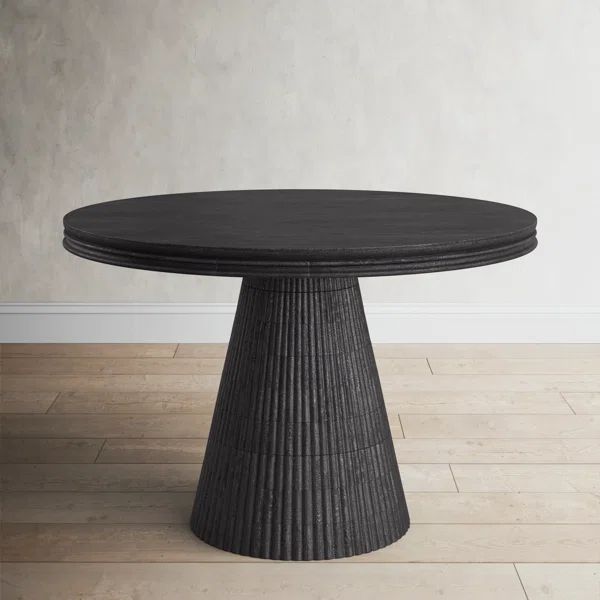 Daphnee Round Solid Wood Dining Table | Wayfair North America