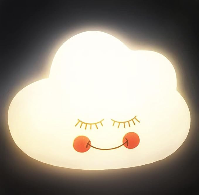 Night Light for Kids – LED Soft Light for Nursery Bed, AAA Battery Operated or Direct USB Charg... | Amazon (US)