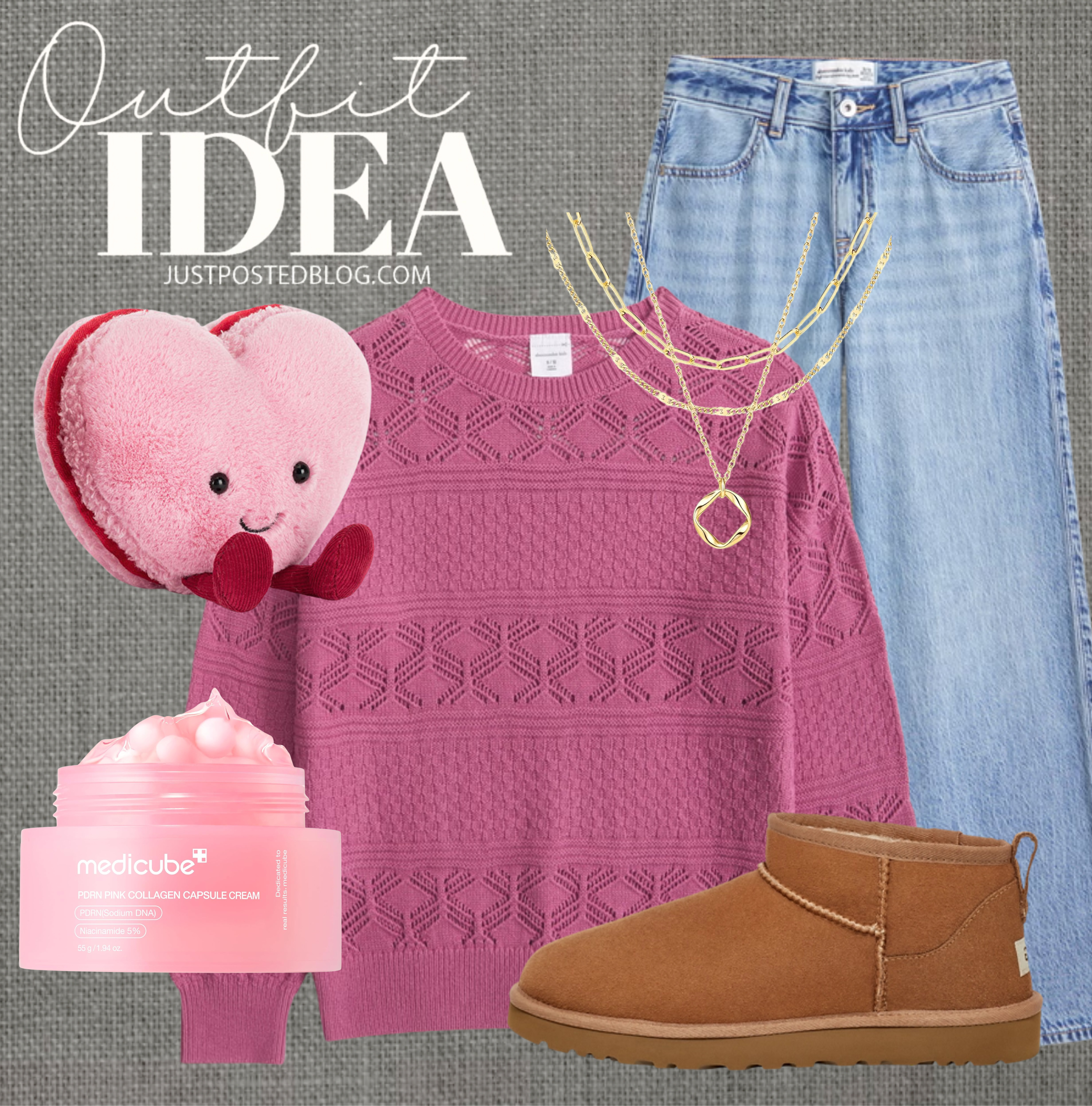 This is such cute and pink inspired outfit!!! 

 