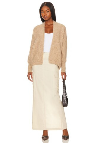 American Vintage East Cardigan in Beige Chine from Revolve.com | Revolve Clothing (Global)
