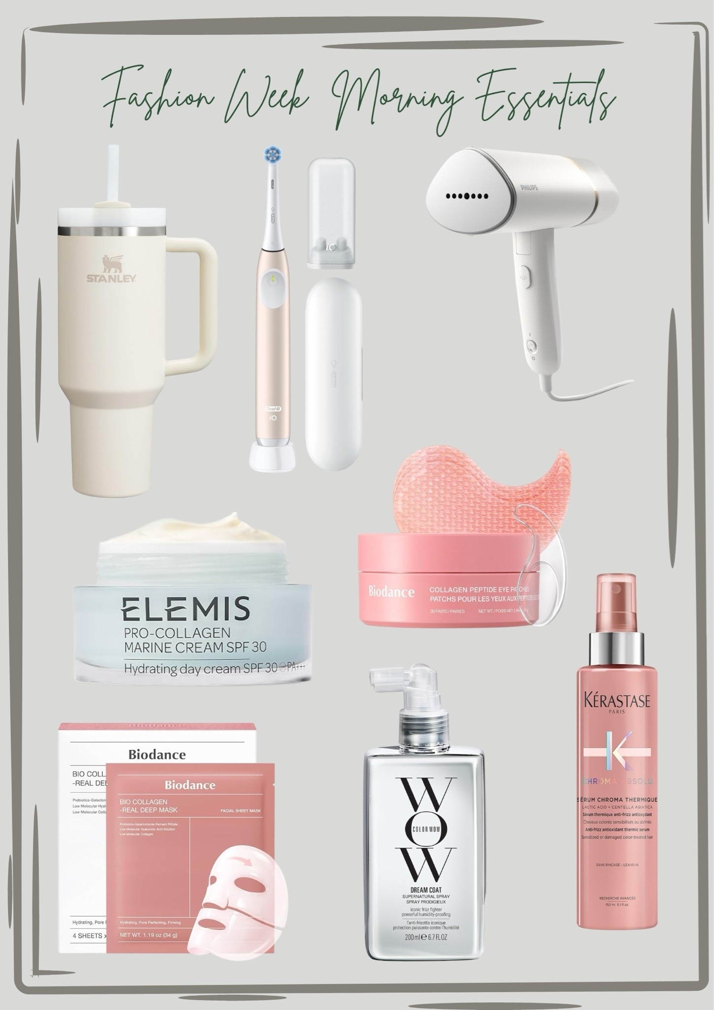 My fashion week morning essentials for getting ready quickly and still feeling put together. ✨

#LTKSeasonal #LTKmorningroutine