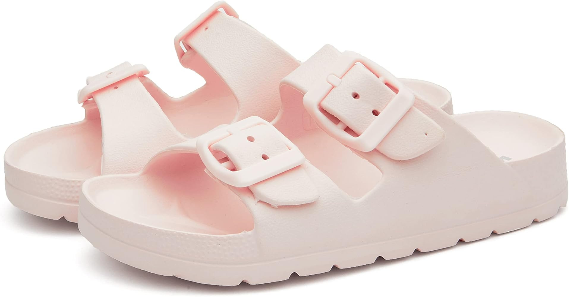 Weestep Boys Girls Toddler Little Kid Lightweight EVA Double Adjustable Strap Sandal | Amazon (US)