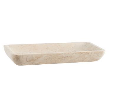 Silas Marble Bath Accessories | Pottery Barn (US)