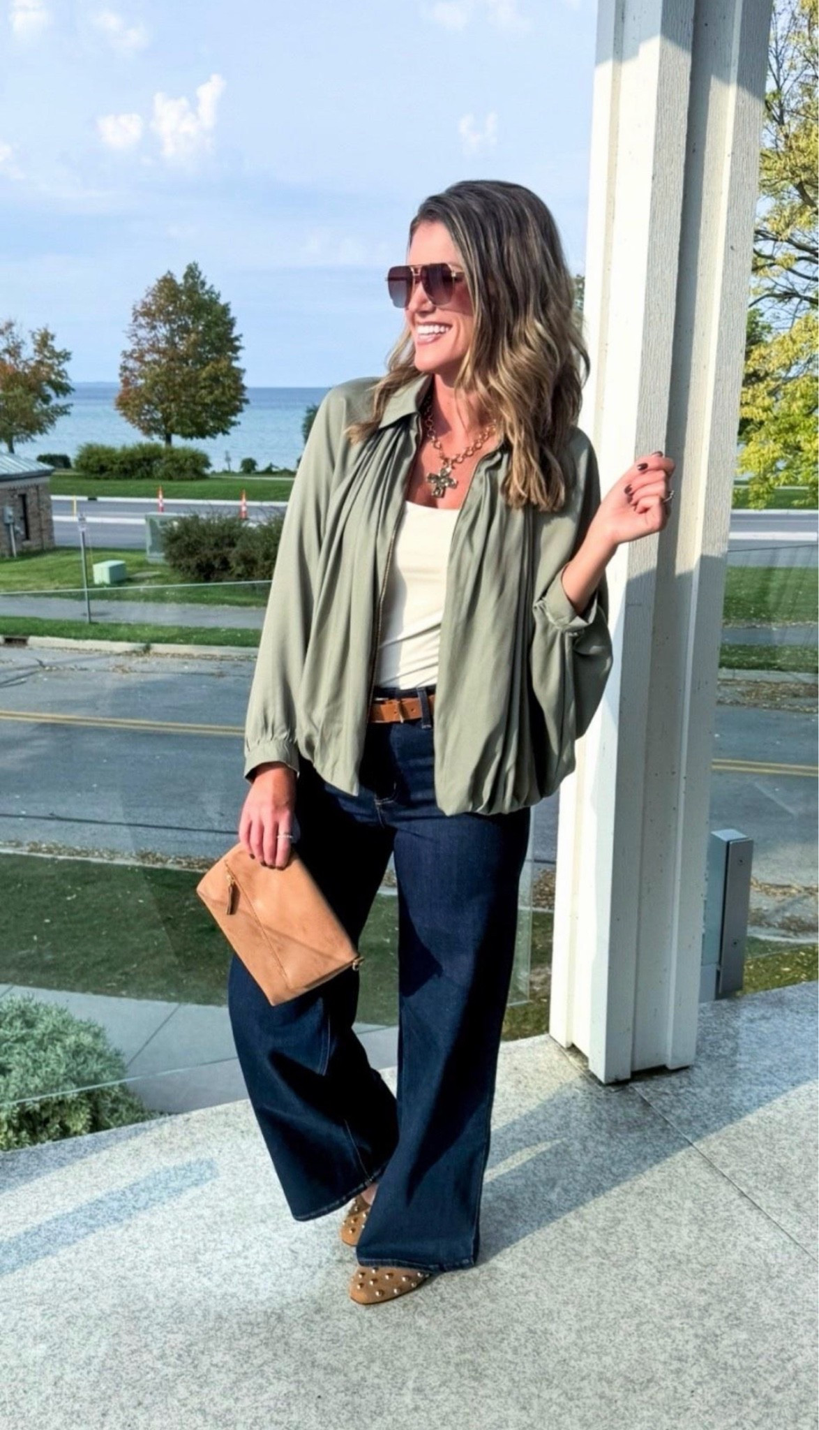 Obsessed with this new jacket. 
Jacket/ small
Jeans/8 regular 

#LTKSeasonal #LTKStyleTip