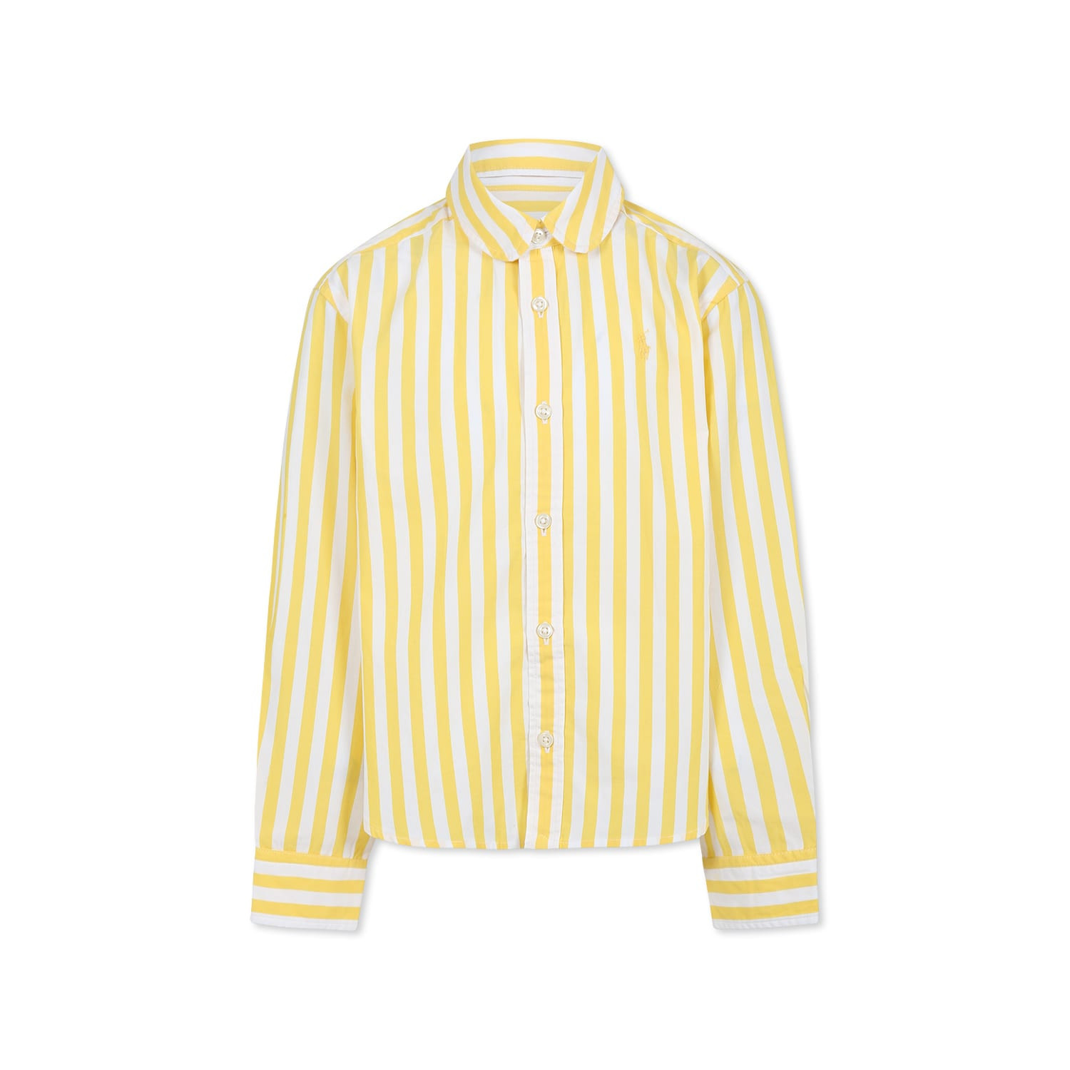 Ralph Lauren Yellow Shirt For Girl With Horse | Italist.com US