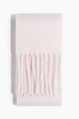 H & M - Fluffy scarf - Pink | H&M (UK, MY, IN, SG, PH, TW, HK)
