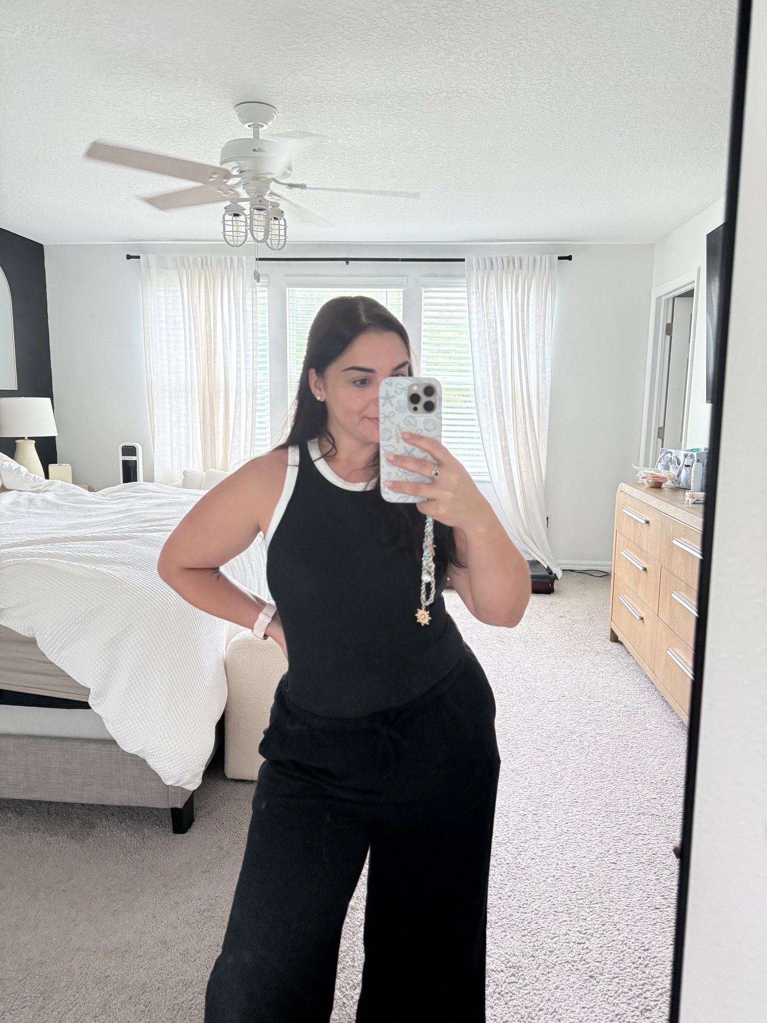 WFH outfit! 🖤 

#ootd #momootd #momoutfits #wfh #wfhootd #causaloutfits #comfyclothes 

#LTKootd #LTKdayinmylife