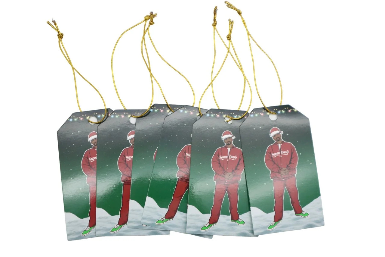 Snoop Dogg Green Holiday Gift Tag Set, 6 Count (2.3" x 4") | Walmart (US)