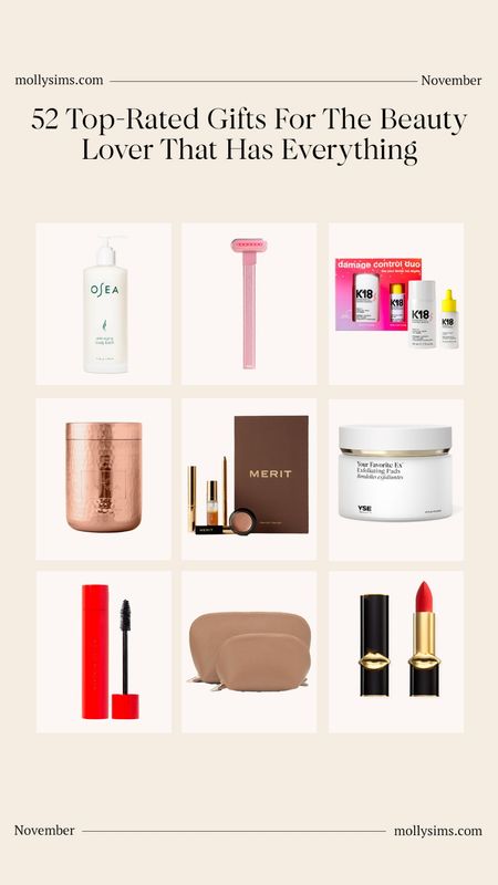 Top-rated gifts for the beauty lover that has everything! 