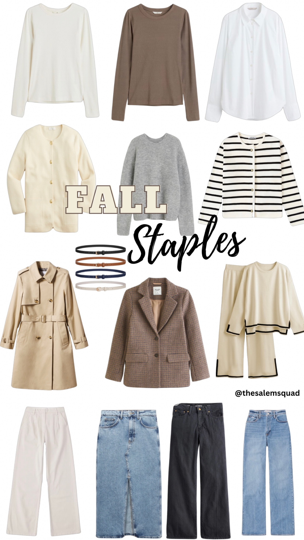 Fall wardrobe 

#LTKSeasonal #LTKmidsize #LTKstyletip