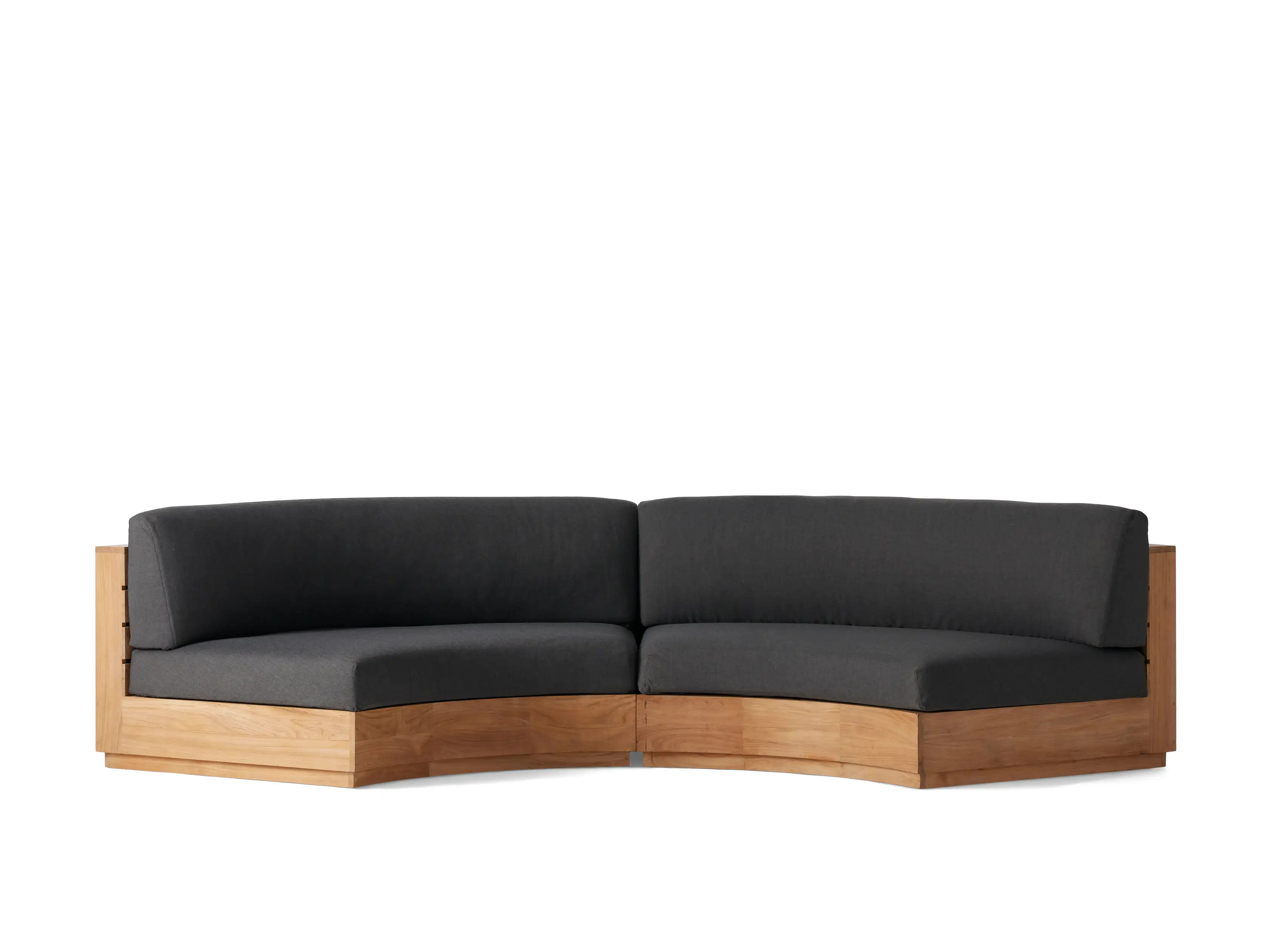 Bal Harbour Outdoor Curved Two-Piece Sectional | Arhaus