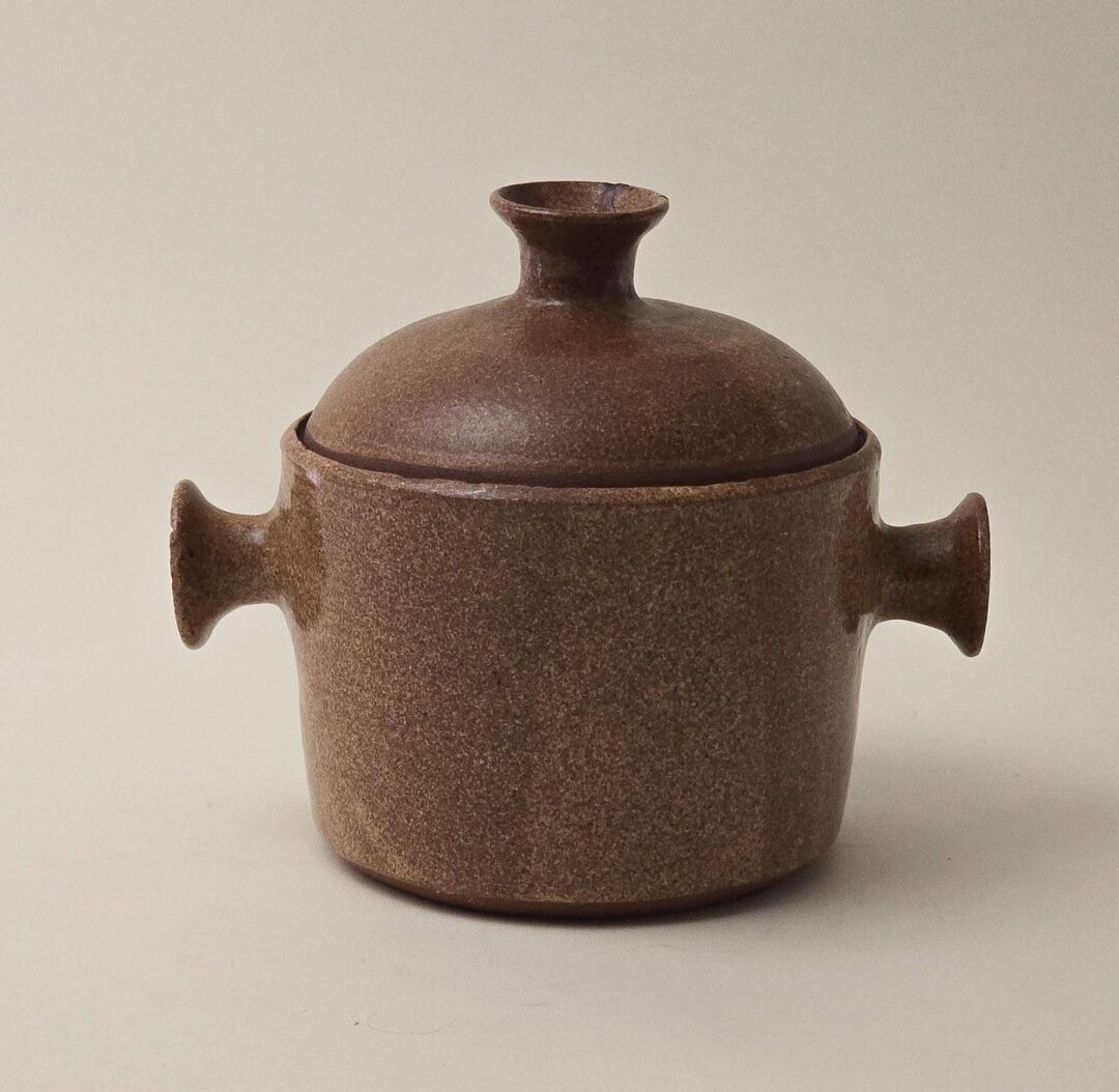 Vintage Ceramic Crock or Cookie Jar L Storage Canister or Container L Ceramic Box Storage L Speck... | Etsy (US)