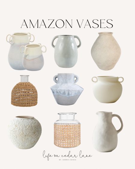 Amazon Vases - refresh your space with these pretty & affordable vases! 

#amazonhome #amazondecor #vase 

#LTKSaleAlert #LTKHome #LTKFindsUnder50