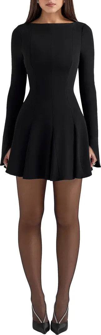 Francesca Long Sleeve Minidress | Nordstrom