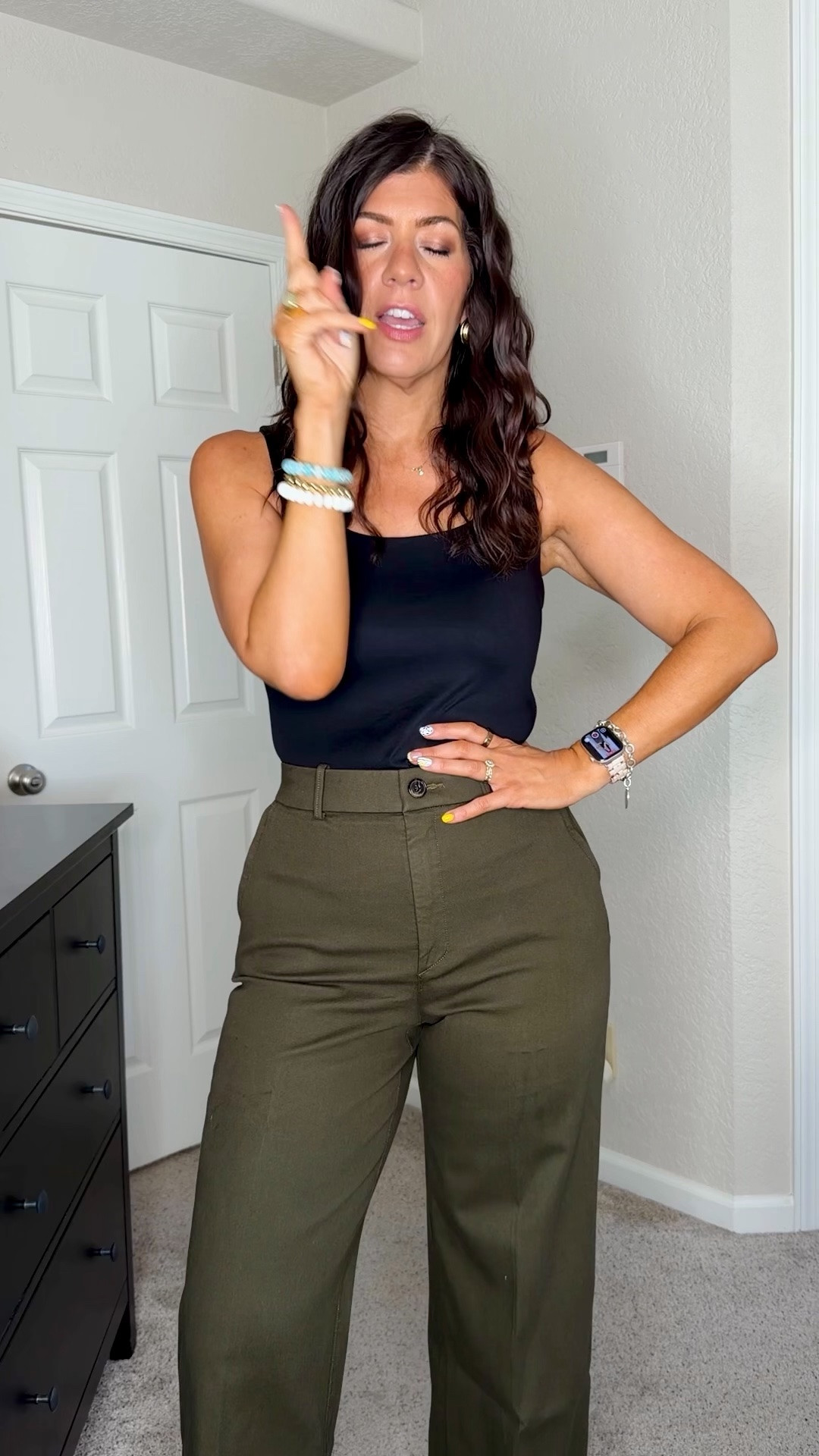 These @spanx trousers are so nice!  In a medium tall. Side zipper pocket so no spillage, compression, and there’s length!  New customers can use my code MEGHANXSPANX to save 15% off and get free shipping!
#spanxpartner

#LTKMidsize #LTKTall #LTKWorkwear