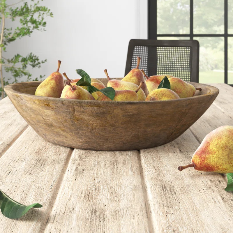 Kianda Wood Decorative Bowl | Wayfair North America
