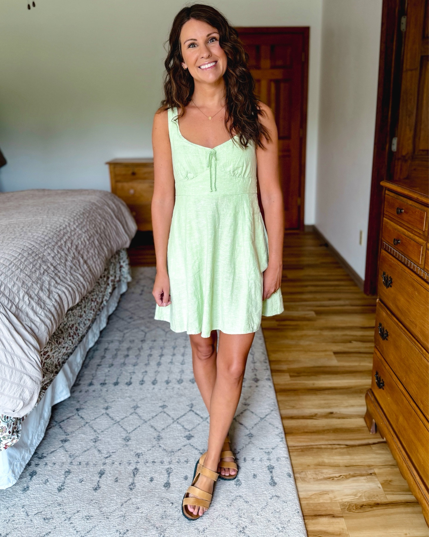 wearing xs petite in all 3 dresses from @oldnavy😌 

Green linen dress-fits so great! Such a cute and flattering A-line silhouette 

Floral cotton dress-definitely flowy and a little more oversized! 100% cotton means it will shrink a bit with washing and drying.

Black mini dress—adorable and fits great. So many ideas to style it. Everyone needs a LBD!

#LTKPetite #LTKgrwm #LTKootd