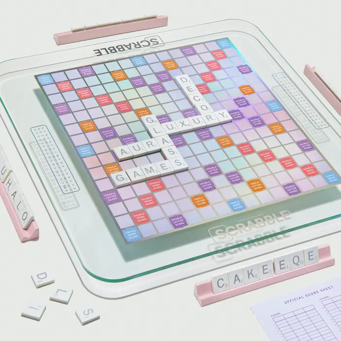 WS Game Company Scrabble Aura Glass Edition | Nordstrom | Nordstrom