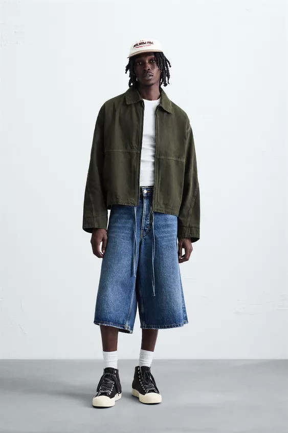 WASHED RELAXED FIT JACKET | Zara US