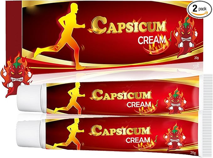 2pcs Chili Massage Gel, Chili Cream, Chili Massage Cream, Neck, Knee, Hand, Foot, Suitable for Al... | Amazon (UK)