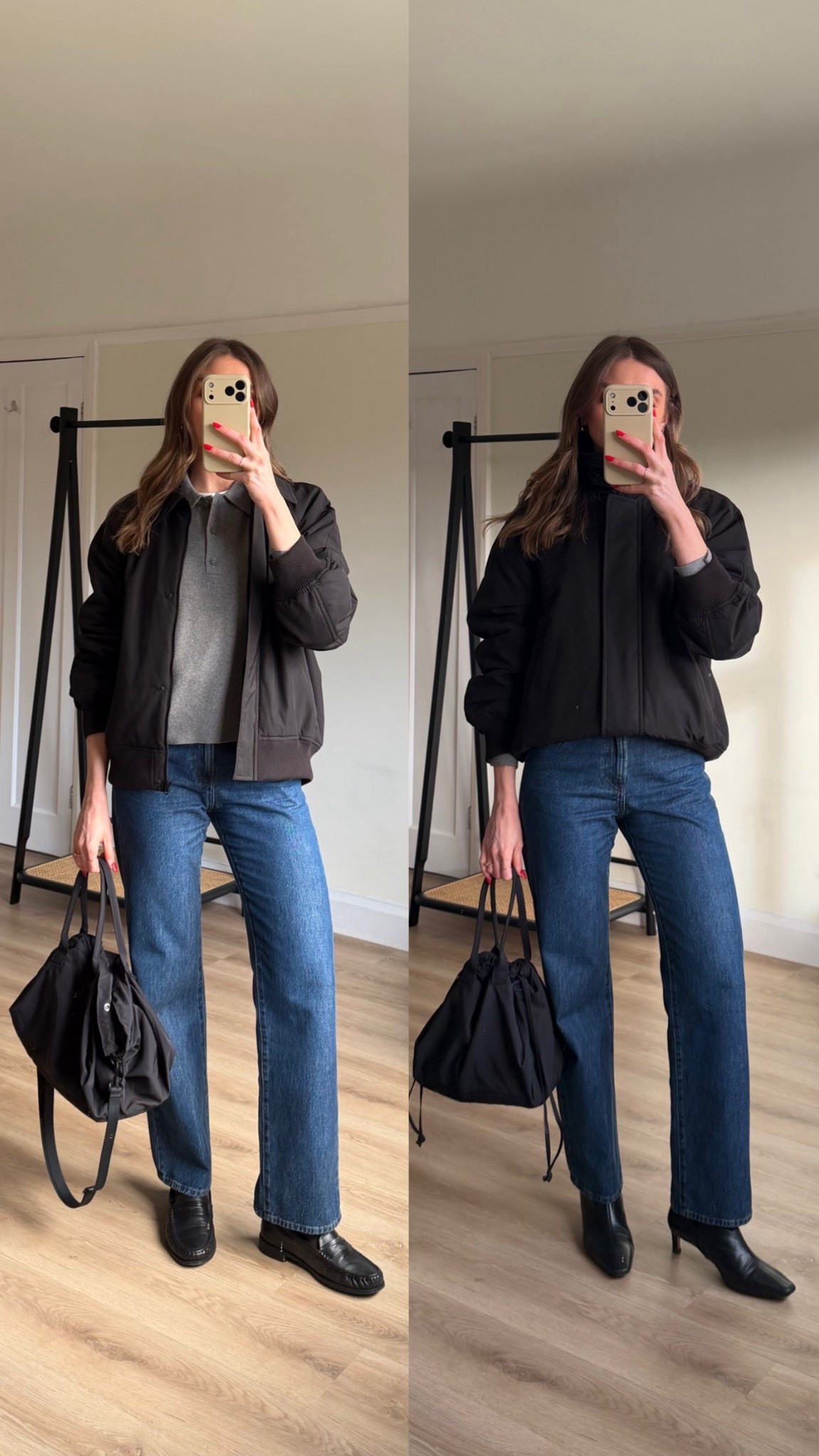 Slight tweaks, take the outfit from day to night 
Small in the white T-shirt
Medium in the grey jumper
Medium in the black jacket
23 l31 in the jeans, size down they come up big 



AD. @Uniqloeurope #LifeWeae 