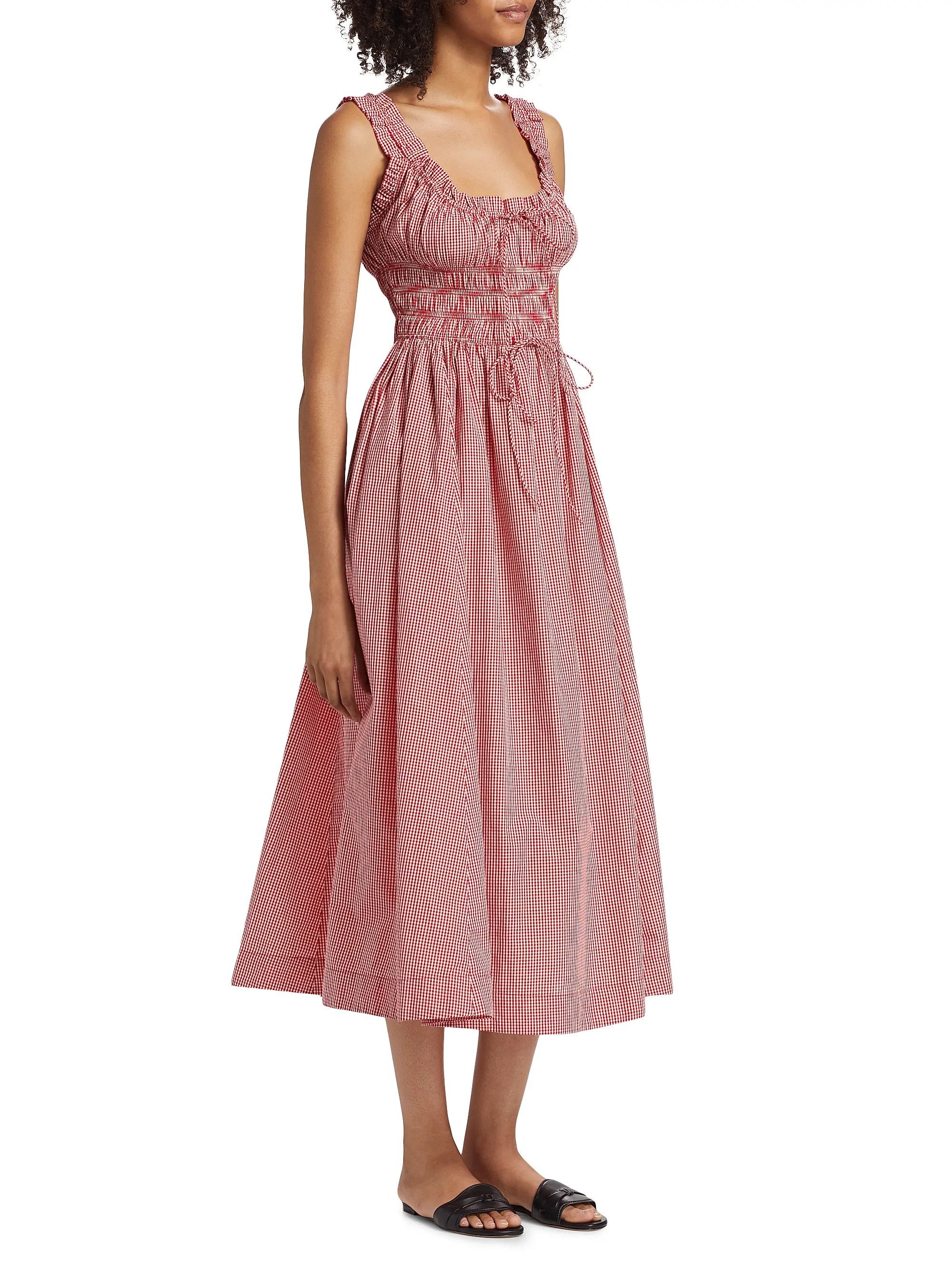 Emmaretta Gingham Cotton Maxi Dress | Saks Fifth Avenue