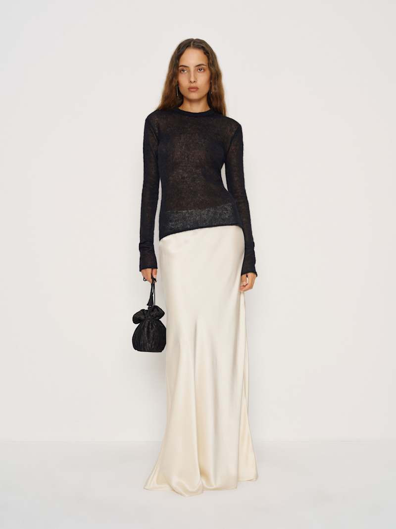 Alice Sheer Alpaca Crew | Reformation (Global)