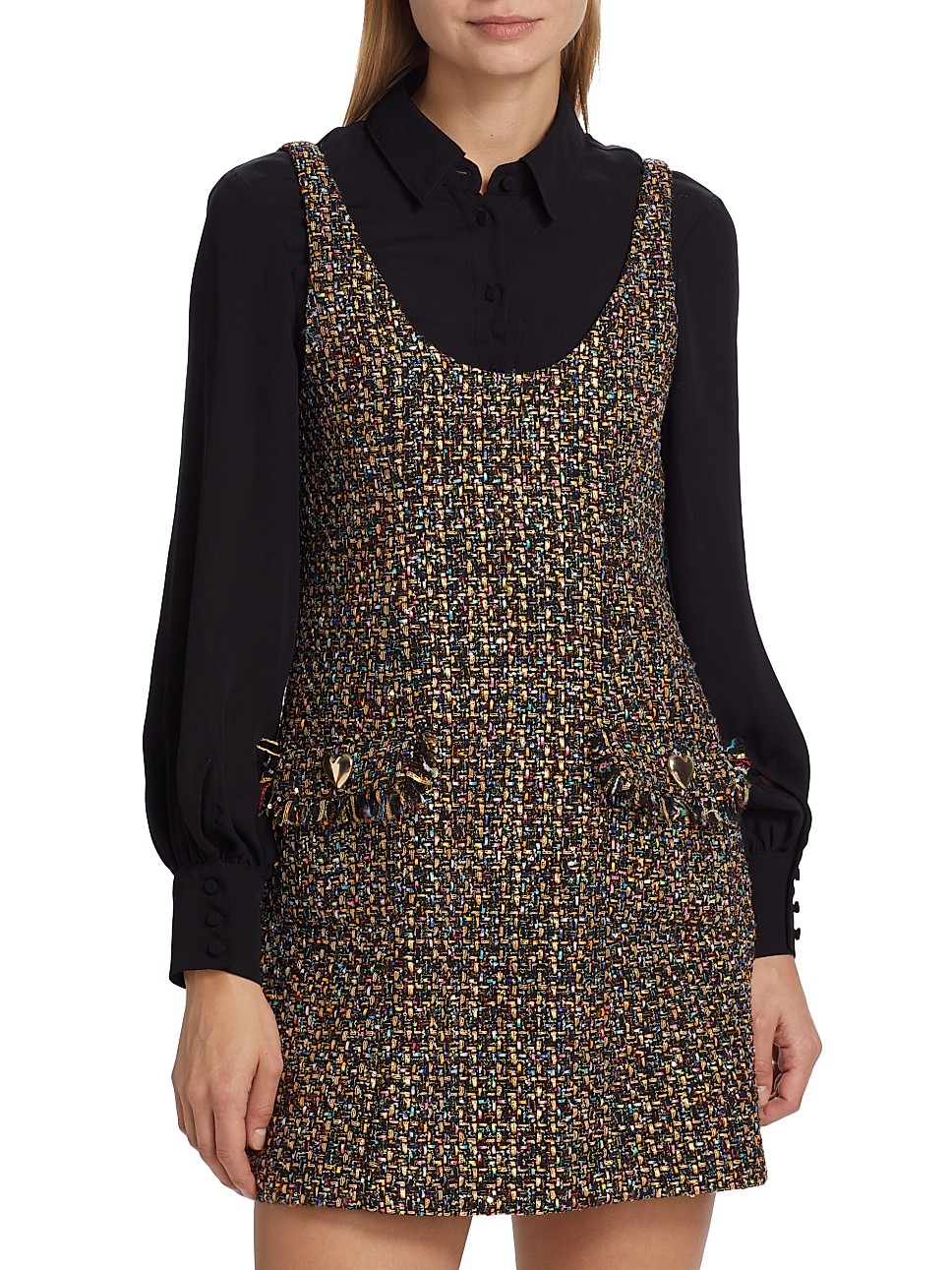 Confetti Florianna TweedMinidress | Saks Fifth Avenue