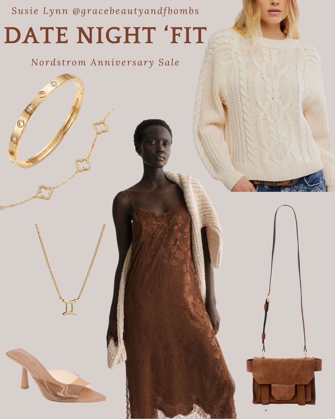 utest date night or girls night 'fit on sale during the #Nsale. @Nordstrom #nordstromanniversarysale #nordstromsale #BCBG #H&M #cloverbracelet #allsaints #suedehandbag ltkndale

#LTKootd #LTKSeasonal #LTKSaleAlert
