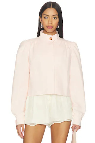 Gillian Jacket in Light Pink | Revolve Clothing (Global)