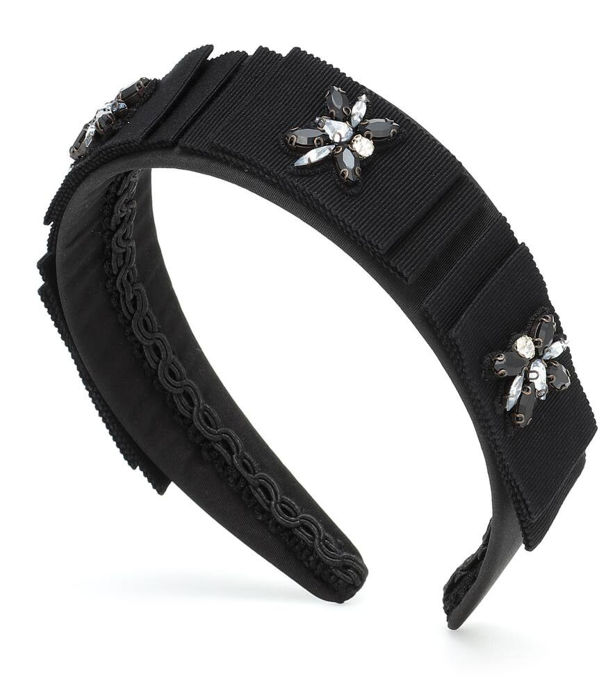 Embellished ribbon headband | Mytheresa (US/CA)