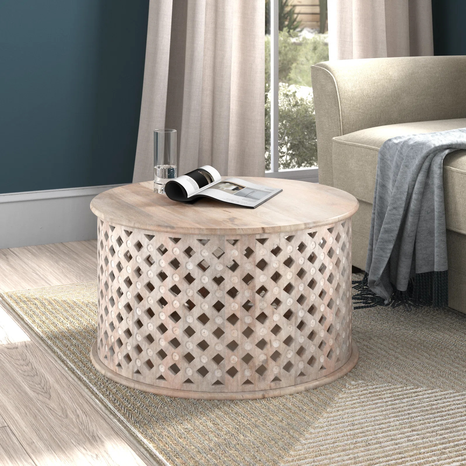 Maribeth Solid Wood Coffee Table | Wayfair North America