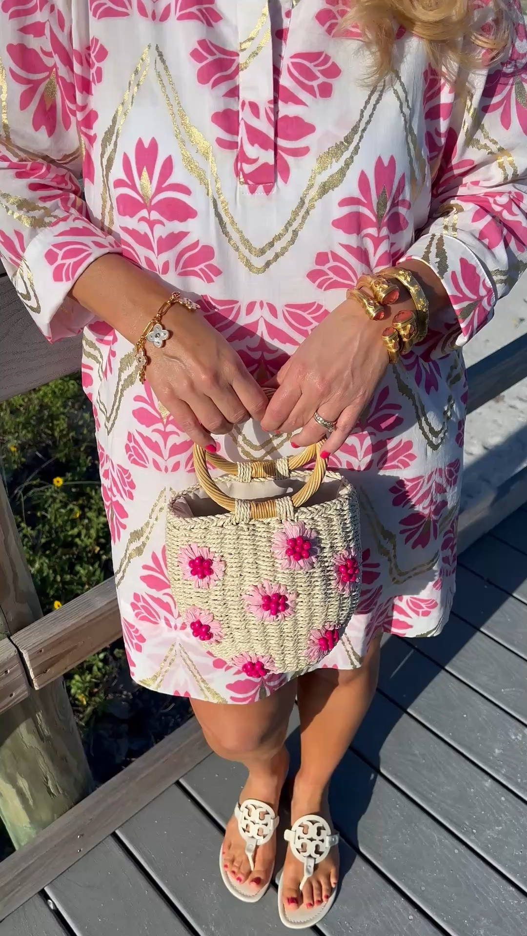Beach resort accessories 

straw tote, bracelets, sandals

#LTKSeasonal #LTKOver40 #LTKSaleAlert #LTKMothersDay #LTKTravel #LTKgrwm #LTKootd #LTKMidsize #LTKSwim #LTKFestival #LTKvlog 