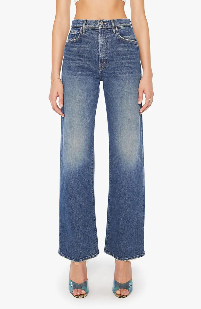MOTHER The Lasso Sneak Wide Leg Jeans | Nordstrom | Nordstrom