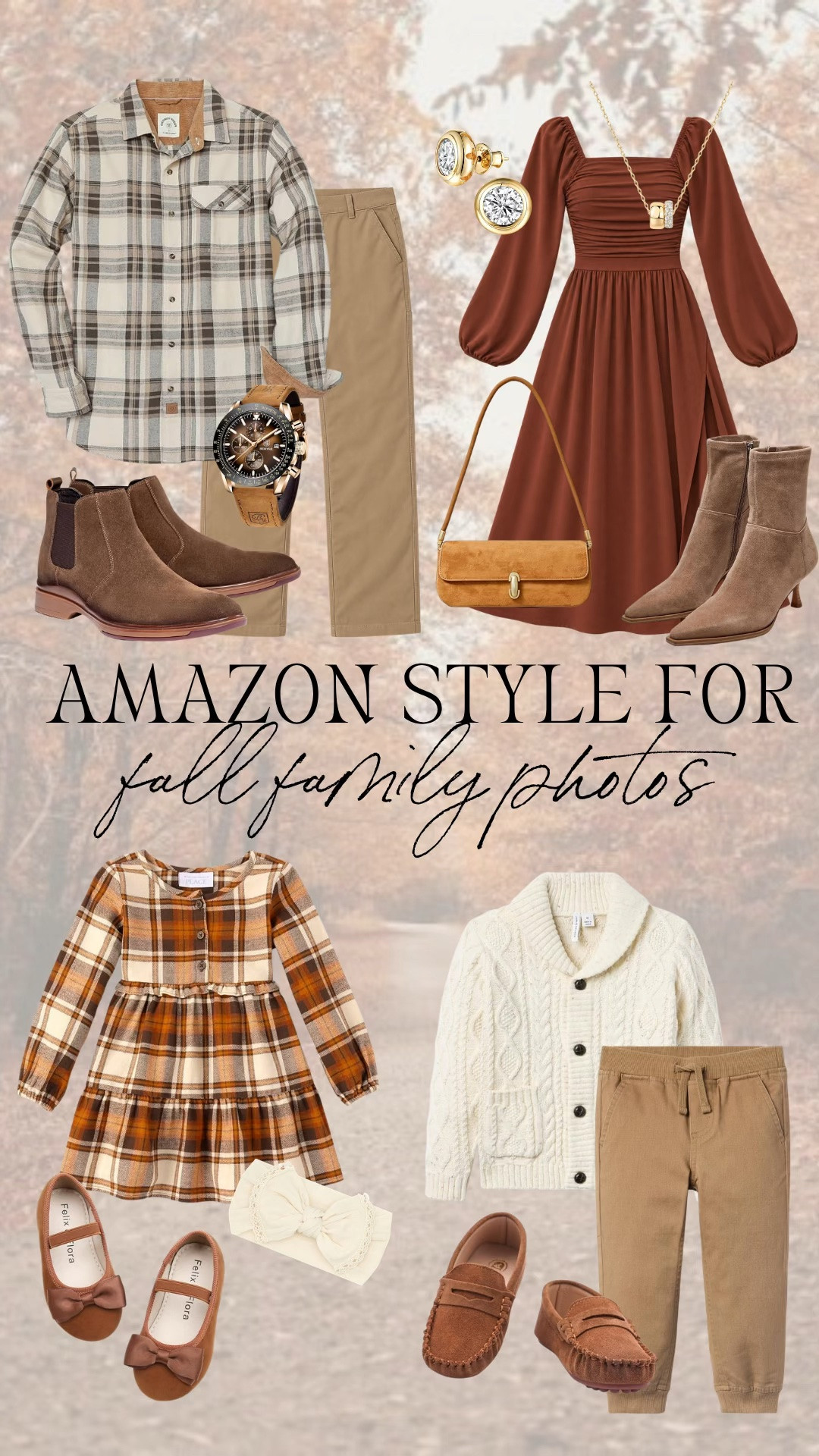 Amazon fall family photo outfit idea

Family outfit, men’s outfit, women’s fall dress, matching family outfit

#LTKSeasonal #LTKMens #LTKKids
