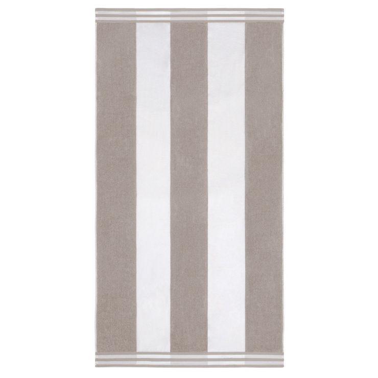 Cabana Striped Ultra-Absorbent Oversized Beach Towel - Blue Nile Mills | Target