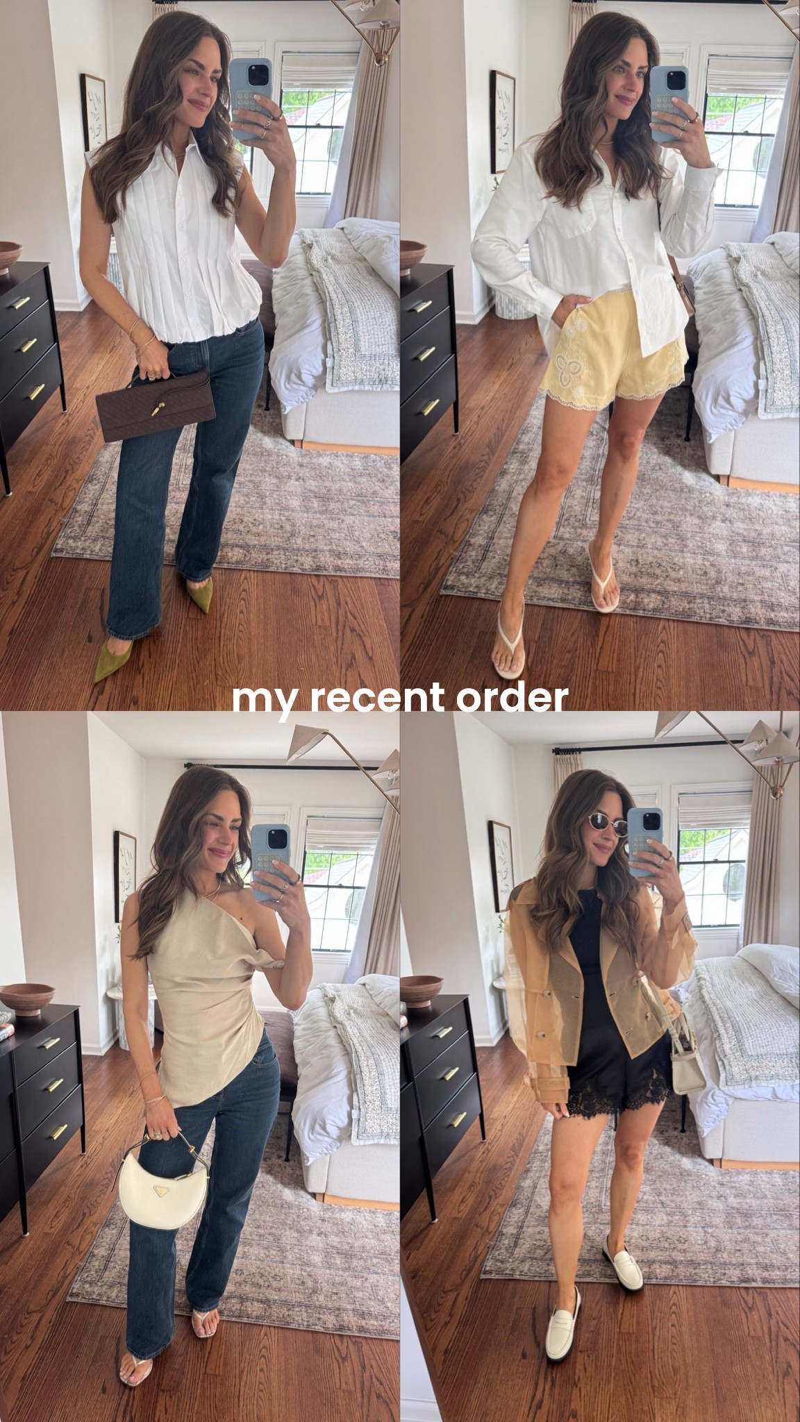 Recent Anthro Order✨ 
Size small tops & jacket
Size small shorts (need to size down)

#LTKootd