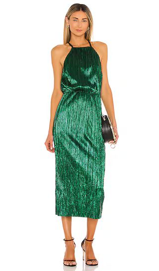 x REVOLVE Farrah Dress in Emerald | Revolve Clothing (Global)