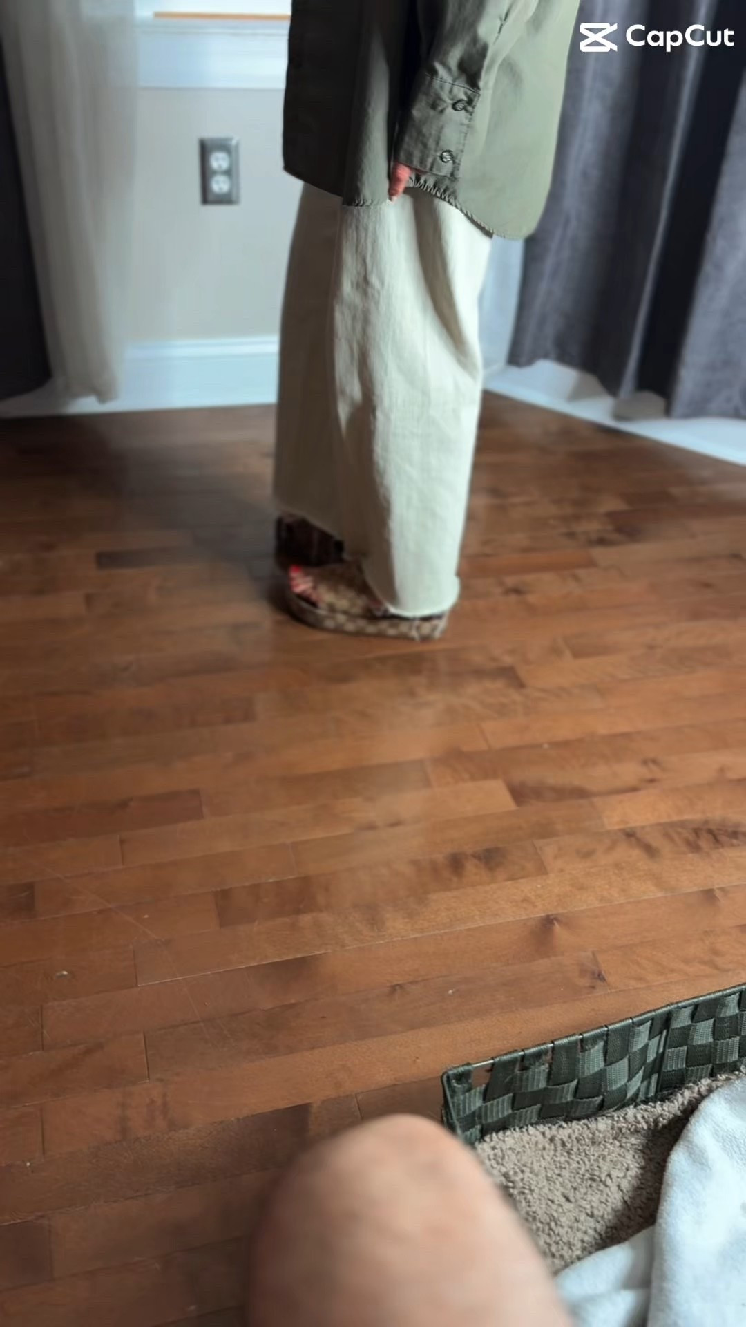 OOTD vibes 🍃
Styled my olive green button-up shirt dress as a light layer over this ivory mock neck sleeveless top and beige shredded-hem cargos (yes, they do exist 😍). Finished it off with my go-to Gucci slip-on wedges for that chic comfort.
This look is giving put together without trying too hard. Shop it all below 💫

#LTKfashion #styledbyme #neutralstyle #LTKootd #gucciwedges #shacketseason #elevatedcasual #greenszn #LTKstyletip

#LTKSummerEdit #LTKStyleTip #LTKShoeCrush