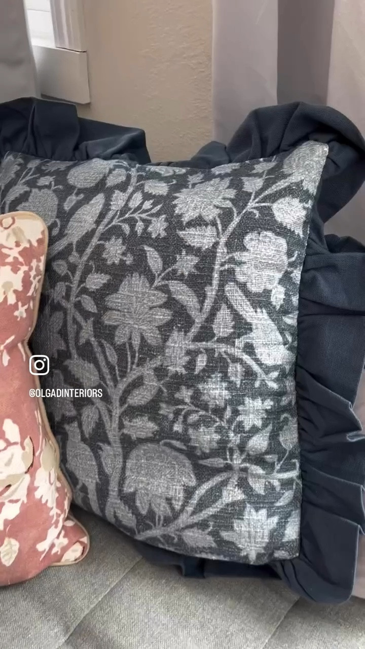 Hygge at home! The snow is falling softly and scenery is gorgeous! Noguchi-style coffee table, lovely floral pillow cover, coffee table books, candle holder, living room decor. #homedecor #livingroomfurniture 

#LTKWatchNow #LTKSeasonal #LTKHome