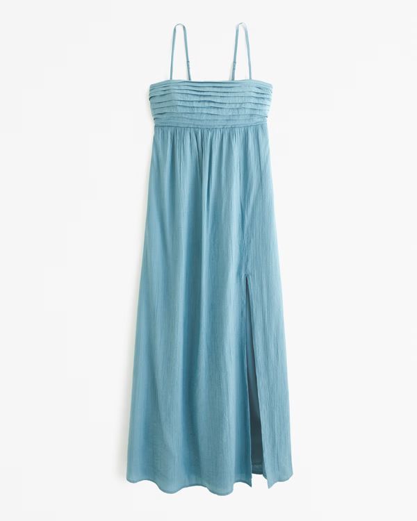 Women's Emerson Open-Back Maxi Dress | Women's New Arrivals | Abercrombie.com | Abercrombie & Fitch (US)