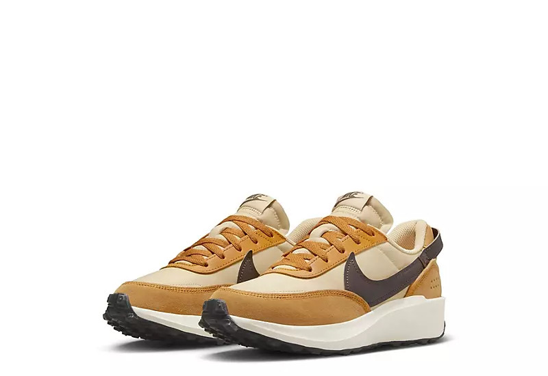 Nike Womens Waffle Debut Sneaker - Brown | Rack Room Shoes