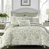 Laura Ashley Home - Twin Duvet Cover Set, Reversible Cotton Bedding, Includes Matching Sham with Bon | Amazon (US)