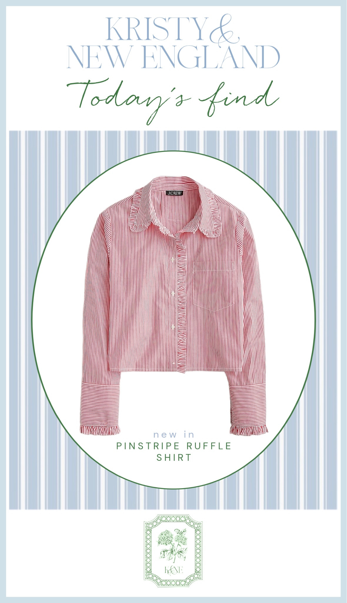 Pink ruffle shirt- fun for February ❤️

#LTKmidsize #LTKover40