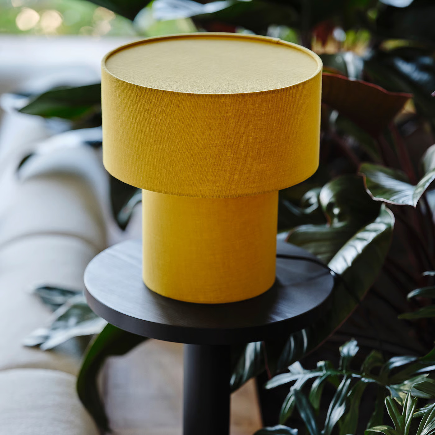 IKEA STOCKHOLM 2025 table lamp, yellow/textile, 14 | IKEA US